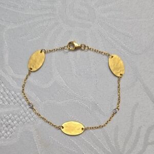 IREISS Elegant 14K solid  Gold Bracelet